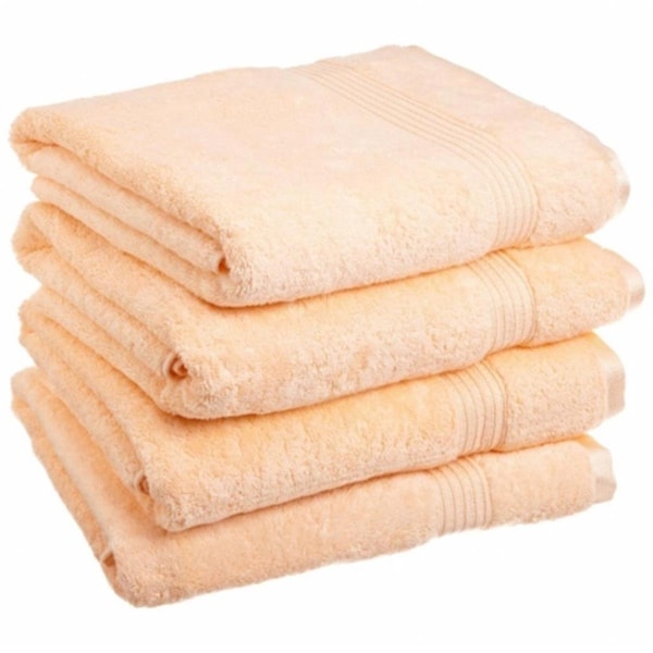 Superior Superior Egyptian Cotton 4-Piece Bath Towel Set Peach NS BTOWEL PH - main
